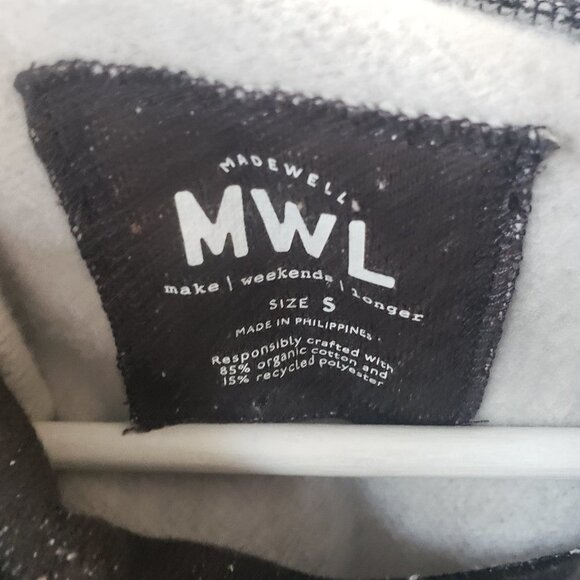 madewell MWL Betterterry Relaxed Turtleneck Sweatshirt size S - Picture 6 of 7